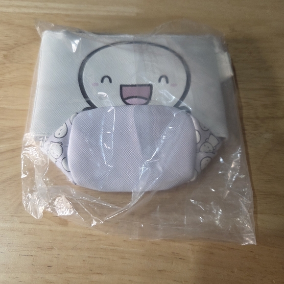 TCMC TheCoffeeMonsterzCo Soft Purple Standing Pencil Pouch New - Picture 2 of 3